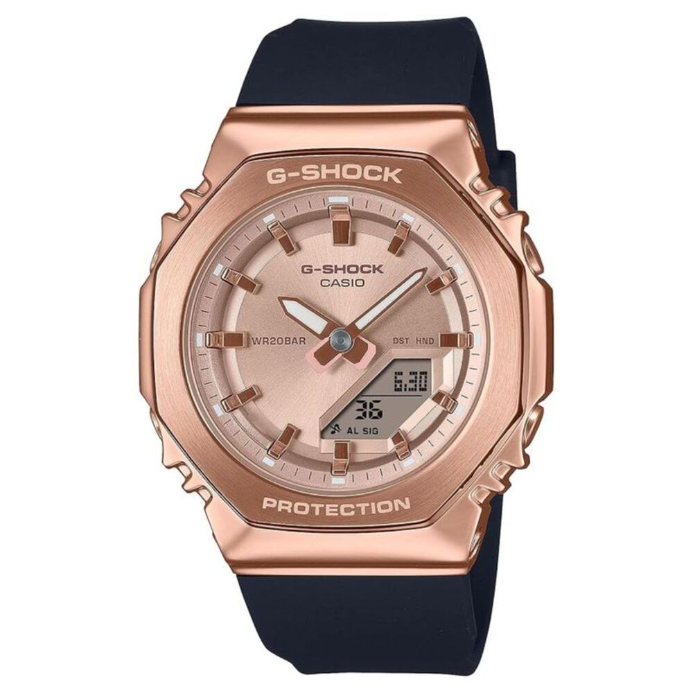 Casio G-Shock Rose Gold and Black Women's Watch
